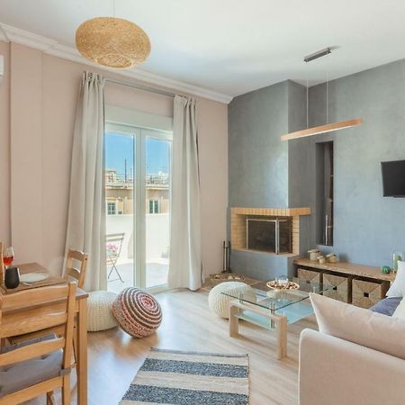 100M2 Luxury Apartment In The Heart Of Athens - Living Stone Emerald Luaran gambar