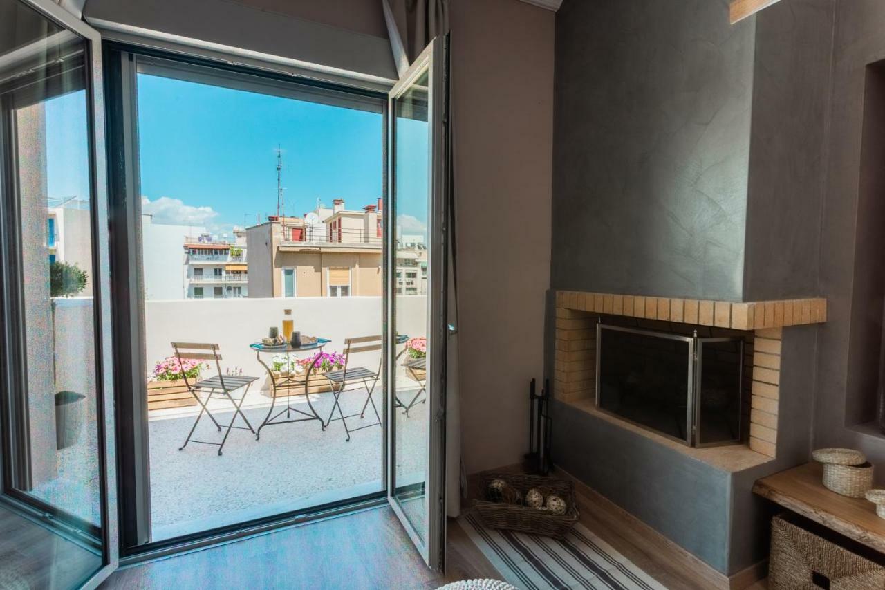 100M2 Luxury Apartment In The Heart Of Athens - Living Stone Emerald Luaran gambar